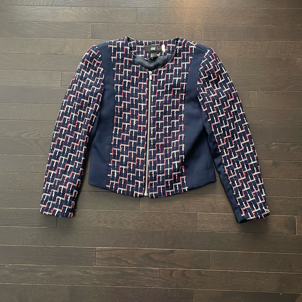 H&M Tweed Blazer Jacket